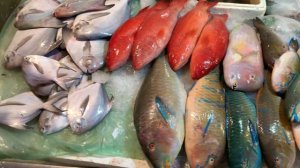 Огромный фермерский рынок в Санья, Дадунхай