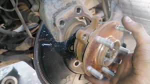 Nissan Teana» Замена Ступичного Подшипника..