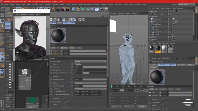 3D Surreal Poster Design via C4D & Photoshop | Cinema 4D Tutorial смотреть онлайн