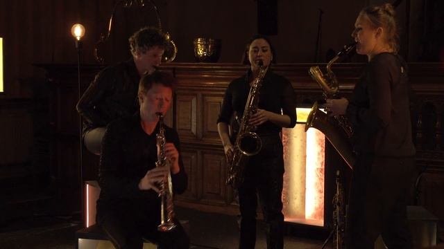 Goldberg Variations - no. 20 Berlage Saxophone Quartet live смотреть онлайн