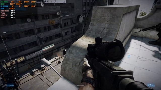 Battlefield 3 : RTX 4090 24GB ( 4K Ultra Graphics ) смотреть онлайн