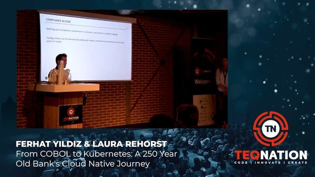 TEQnation 2019: F. Yildiz & L. Rehorst - From COBOL to Kubernetes: A 250 Year Old Bank's Journey смотреть онлайн