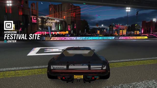 Forza Horizon 4 Cyberpunk 2077 Quadra Turbo R V Tech Car Gameplay Xbox Series X смотреть онлайн