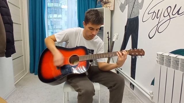 Бомбовое упражнение на развитие обеих рук для гитары | После этого будет легче зажимать аккорды! смотреть онлайн