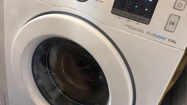 Samsung eco bubble cottons cycle load sensing. смотреть онлайн