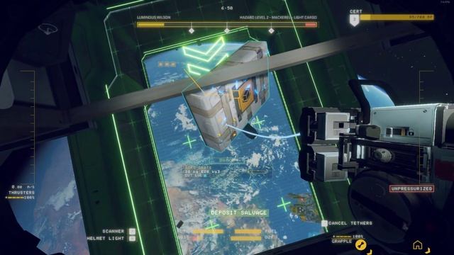 Hardspace Shipbreaker - 4k Ultra (PC) Game play смотреть онлайн