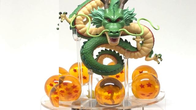 Dragon Ball Z Shenron with 7 Dragon Balls Display Stand Statue смотреть онлайн