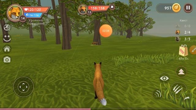 Родился лисёнок!!!!! "Беременность - детёныш" прокачка)) смотреть онлайн