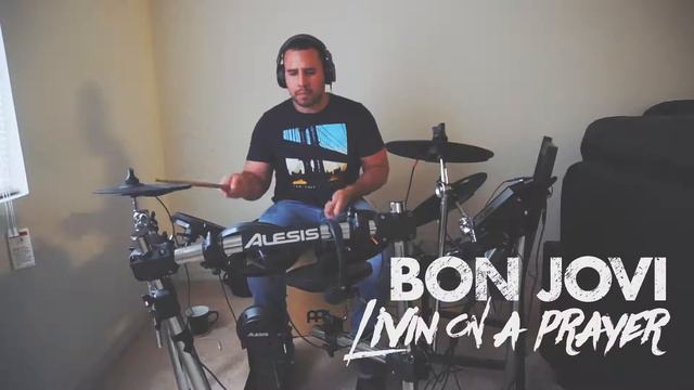 Alesis Forge Drum Kit - Bon Jovi Livin On A Prayer смотреть онлайн
