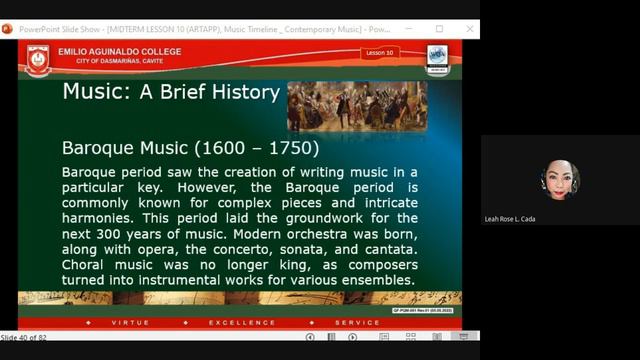 Art Appreciation - Music Timeline and Contemporary Music смотреть онлайн