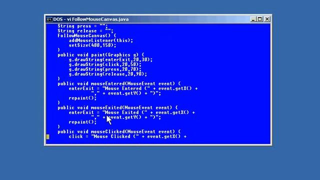 Lesson1 Reading Mouse Events | Java Graphics Tutorial смотреть онлайн