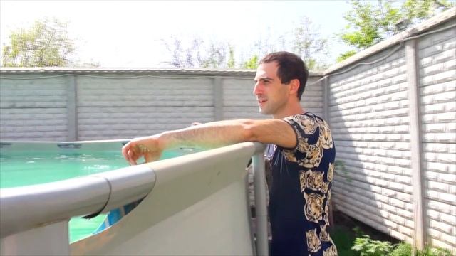 ОБЛОМ с ХЛОРОГЕНЕРАТОРОМ БЫСТРАЯ ОЧИСТКА ГРЯЗНОЙ ВОДЫ после ЗИМЫ в бассейне INTEX (ПРОДОЛЖЕНИЕ) смотреть онлайн