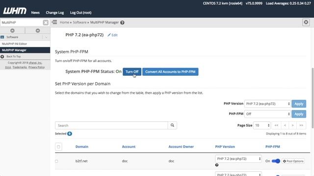 WHM Tutorials - How to Configure Apache PHP-FPM in MultiPHP Manager смотреть онлайн