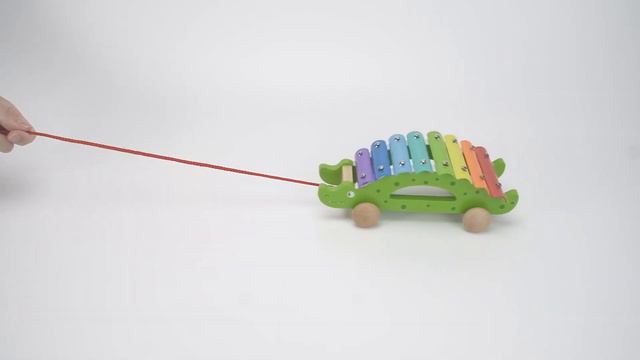 VIGA Pull-along Xylophone - Croc(50342) смотреть онлайн