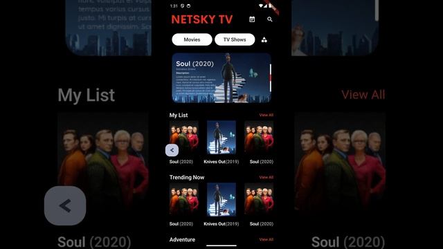 Basic Streaming App UI #flutterui #streaming #uidesign смотреть онлайн