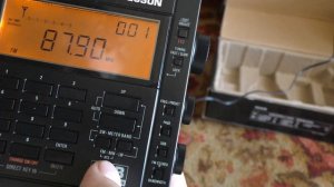 TECSUN PL 600 приемник с SSB, распаковка и первые впечатления