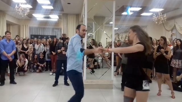 Jack&Jill Intermediate, Михаил Здорик и Валерия Понькина, Spring Zouk Fest 2019, 08.03.2019 смотреть онлайн