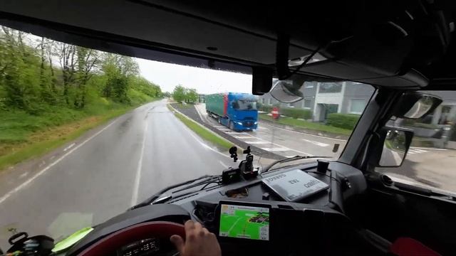 POV TRUCK DRIVING / Renault Range T/T-Series / Italy смотреть онлайн