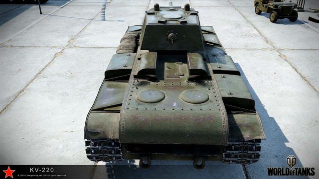 КВ-220 в НD в патче 0.9.11