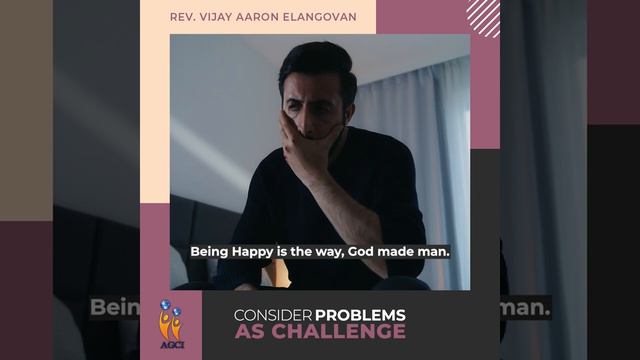 CONSIDER PROBLEMS AS CHALLENGE || LIFE SNIPPETS || REV.VIJAY AARON ELANGOVAN смотреть онлайн