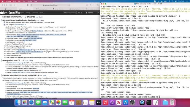 Sideload (Jailbreak) macOS 11.4, Decrypt any iPhone iPad IPA App for M1 Mac - Genshin Impact Frida смотреть онлайн