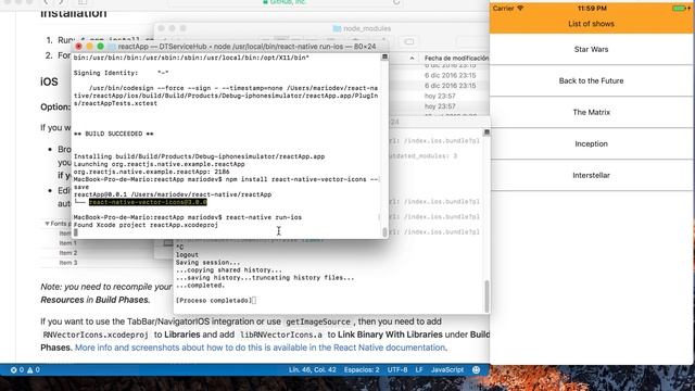 Iconos de FontAwesome en React Native смотреть онлайн