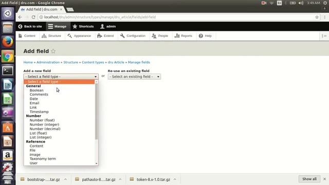 Creating Custom content type in Drupal 8 смотреть онлайн