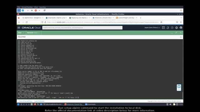 Oracle Cloud VPS: Installing Alpine Linux смотреть онлайн