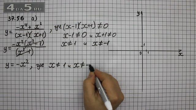 Упражнение 37.56. Вариант А. Алгебра 7 класс Мордкович А.Г. смотреть онлайн