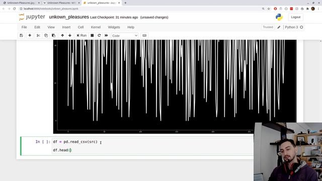 Dibujemos Unkown Pleasures con Pandas y Matplotlib смотреть онлайн