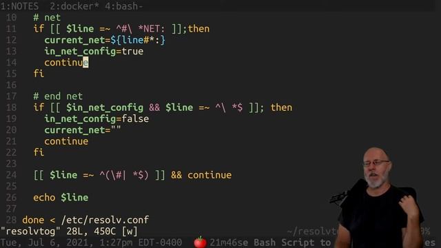 Simple Bash Script to Swap DNS (/etc/resolv.conf) [20210706163419] смотреть онлайн