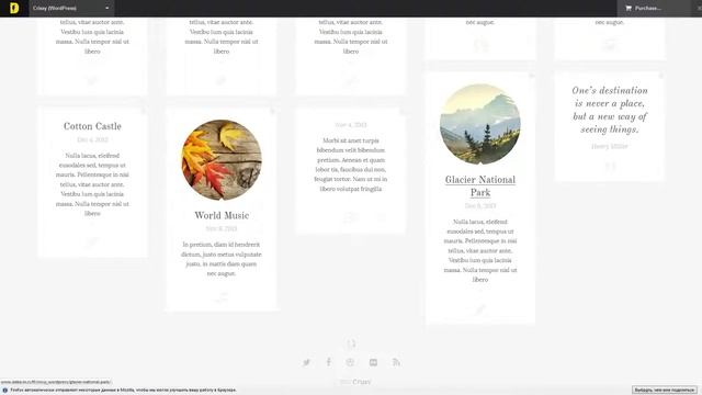 Crissy - Responsive WordPress Theme смотреть онлайн