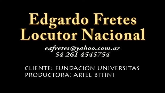 Edgardo Fretes Locutor Nacional смотреть онлайн