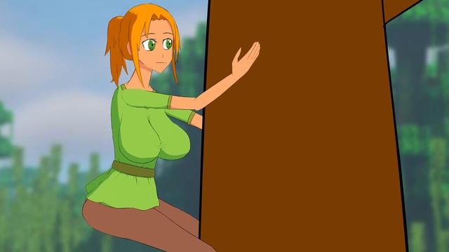 Steve & Alex VS Nether Monsters | Minecraft anime ep2 смотреть онлайн