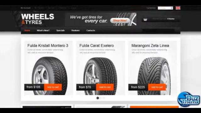 Download Wheels and Tires OsCommerce Template by Mercury смотреть онлайн