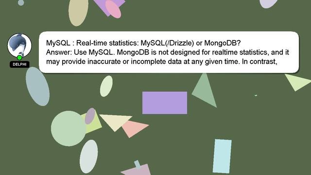 MySQL : Real-time statistics: MySQL(/Drizzle) or MongoDB? смотреть онлайн