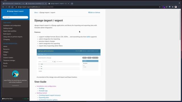 85.- Curso Django 2 | Barra de Búsqueda y Import Export en Admin смотреть онлайн
