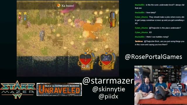 Starr Mazer Checks Out RosePortal Games's Unraveled! смотреть онлайн