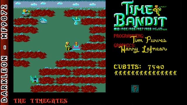 Time Bandit © 1988 Michtron - PC DOS - Gameplay смотреть онлайн
