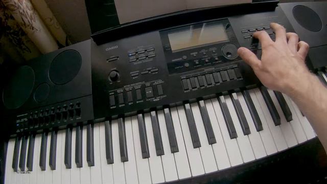 Europe - The Final Countdown easy piano casio wk-7600 смотреть онлайн