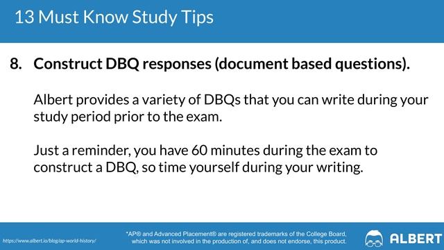 13 AP World History Modern Exam Must Know Study Tips: How to Get a 4 or 5 in 2022 | Albert смотреть онлайн