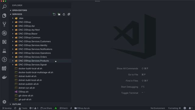 Distributed .NET Core (DShop) - Episode 1 [Intro, HTTP requests flow, Infrastructure with Docker] смотреть онлайн
