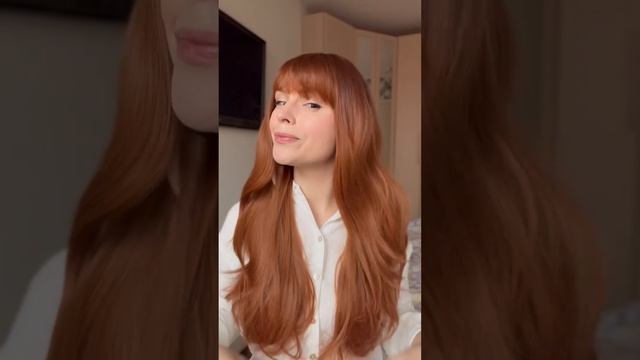 Парик насыщенный рыжий с челкой термо 65 см смотреть онлайн