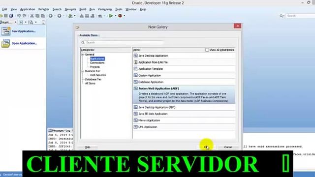 conectando una bd oracle jdeveloper con java смотреть онлайн