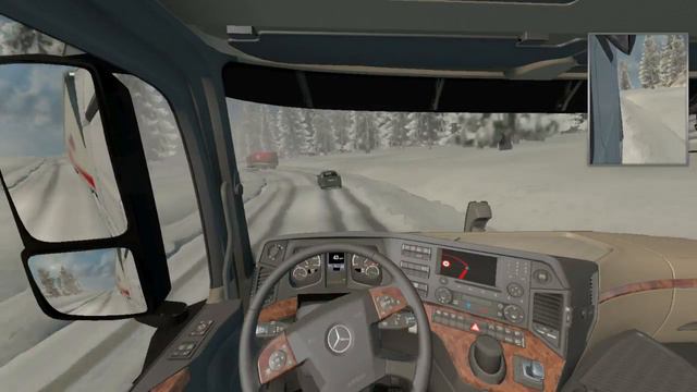 Покоряем просторы Сибири ▒ Euro Truck Simulator 2 - Суровая Россия смотреть онлайн