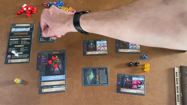 One Deck Dungeon Solo Play смотреть онлайн