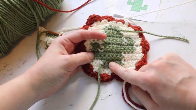 How to Tapestry Crochet for Beginners: Crochet Tutorial смотреть онлайн