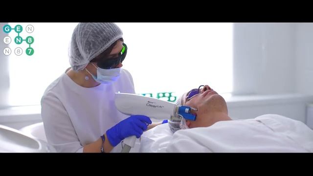 ЛАЗЕРНОЕ ОМОЛОЖЕНИЕ ЛИЦА CLEARLIFT Сеть клиник косметологии GEN87 смотреть онлайн