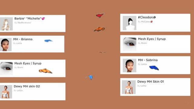 BOMB MESH HEADS AND SKINS + LINKS!!?? || IMVU смотреть онлайн