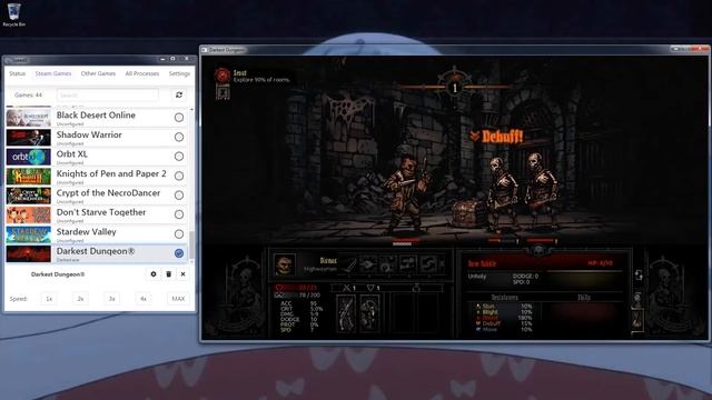 How to Speed Up Gameplay in Darkest Dungeon (Speed0 Steam Game) смотреть онлайн